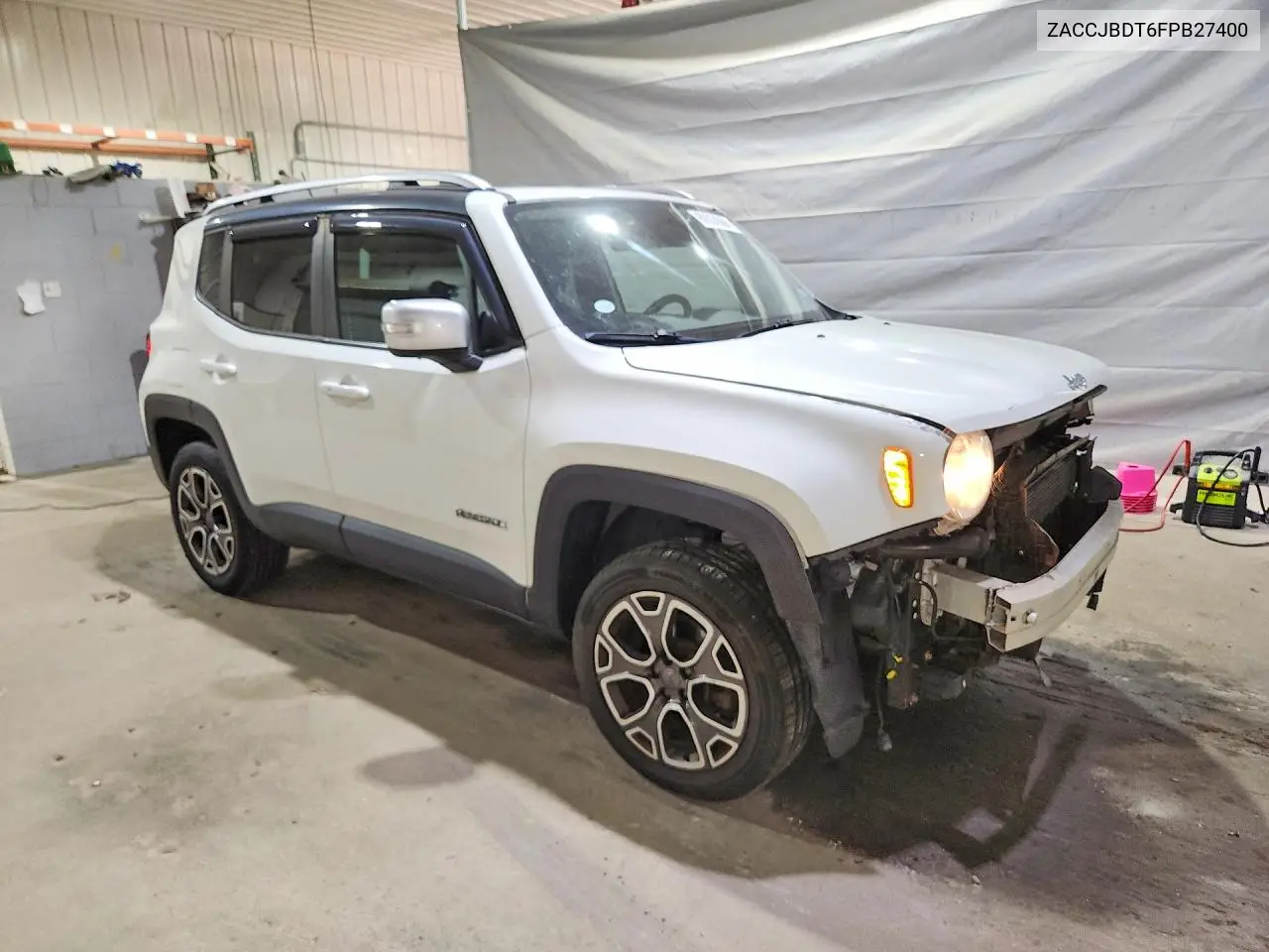 2015 Jeep Renegade Limited VIN: ZACCJBDT6FPB27400 Lot: 60938866