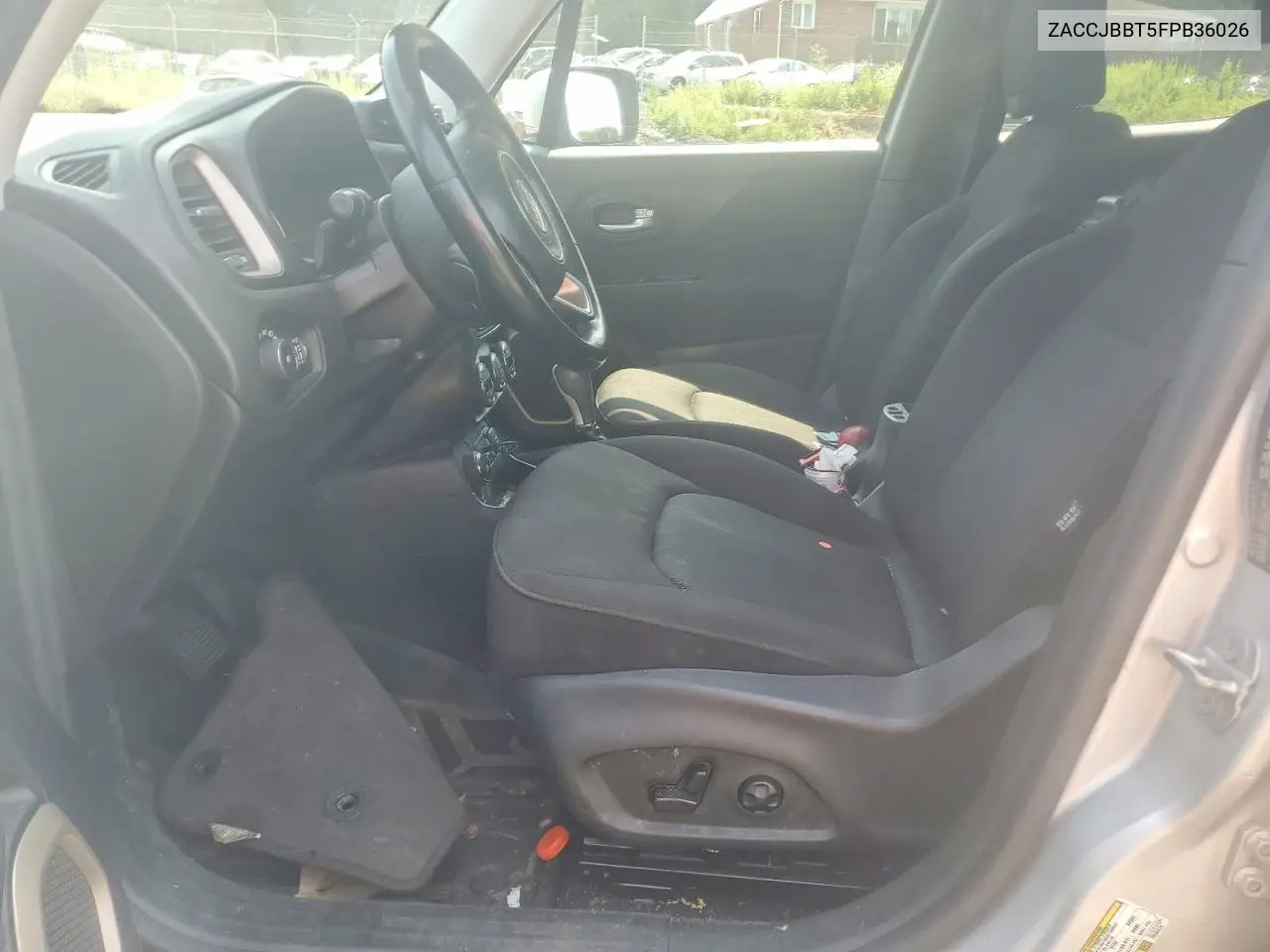 2015 Jeep Renegade Limited VIN: ZACCJBBT5FPB36026 Lot: 61186996