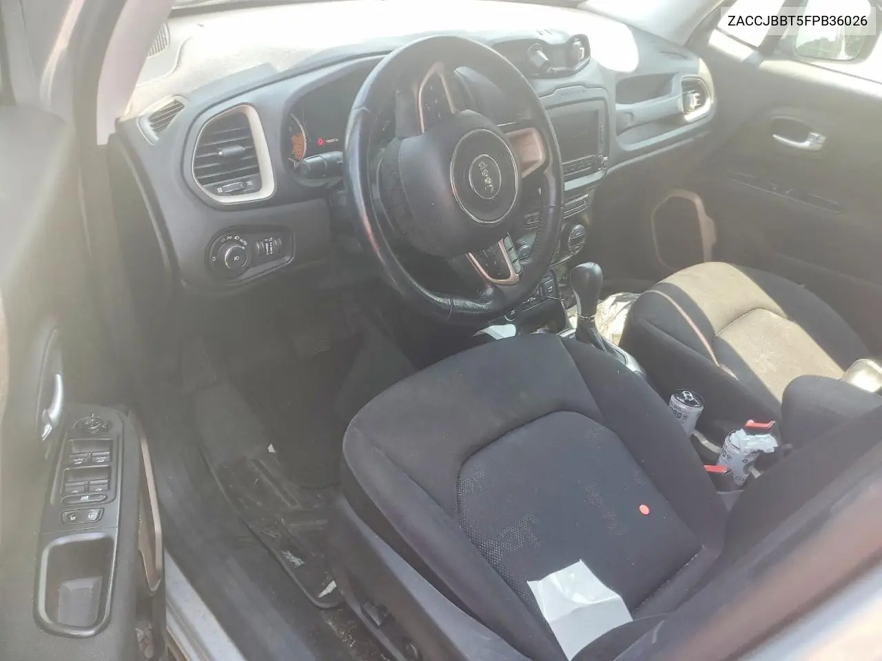 2015 Jeep Renegade Limited VIN: ZACCJBBT5FPB36026 Lot: 61186996