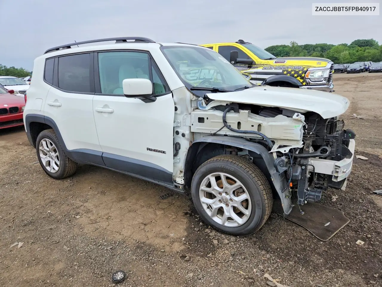 2015 Jeep Renegade Latitude VIN: ZACCJBBT5FPB40917 Lot: 61400786