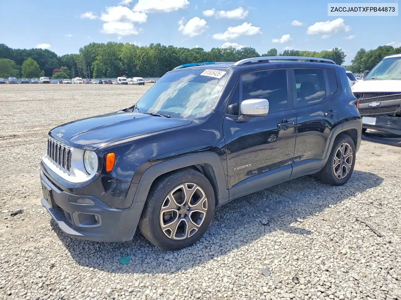 2015 Jeep Renegade Limited VIN: ZACCJADTXFPB44873 Lot: 61505426