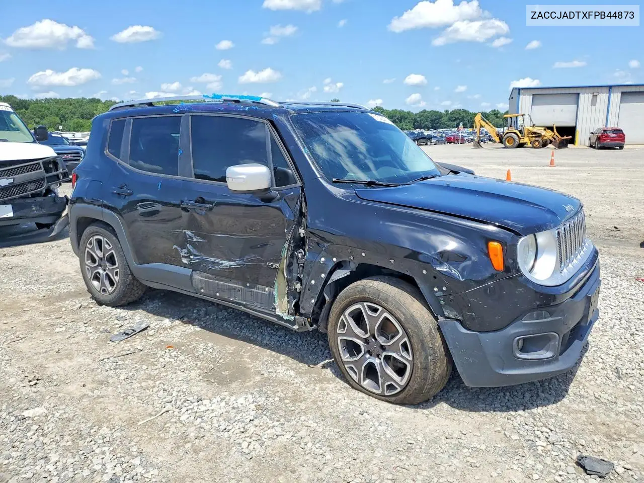 2015 Jeep Renegade Limited VIN: ZACCJADTXFPB44873 Lot: 61505426