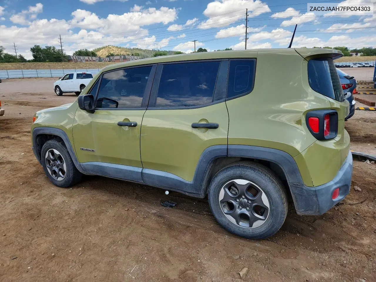 2015 Jeep Renegade Sport VIN: ZACCJAAH7FPC04303 Lot: 61581446