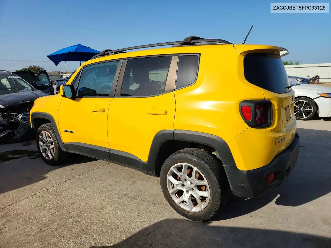 2015 Jeep Renegade Latitude VIN: ZACCJBBT5FPC33128 Lot: 61612756