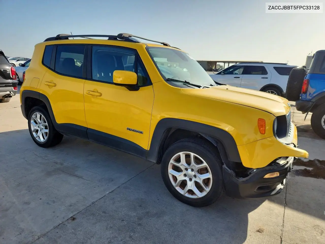 2015 Jeep Renegade Latitude VIN: ZACCJBBT5FPC33128 Lot: 61612756