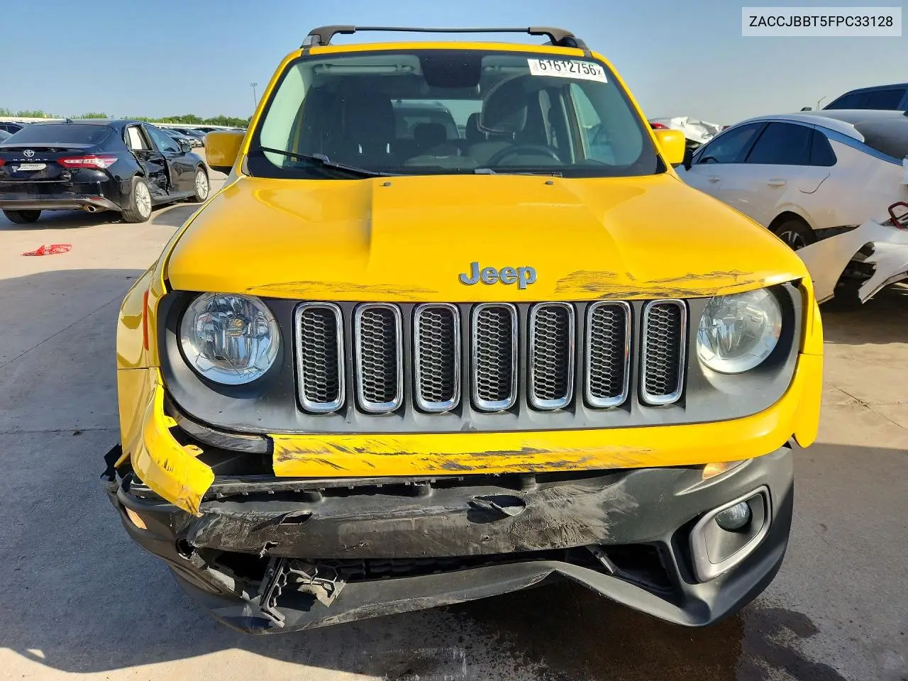 2015 Jeep Renegade Latitude VIN: ZACCJBBT5FPC33128 Lot: 61612756
