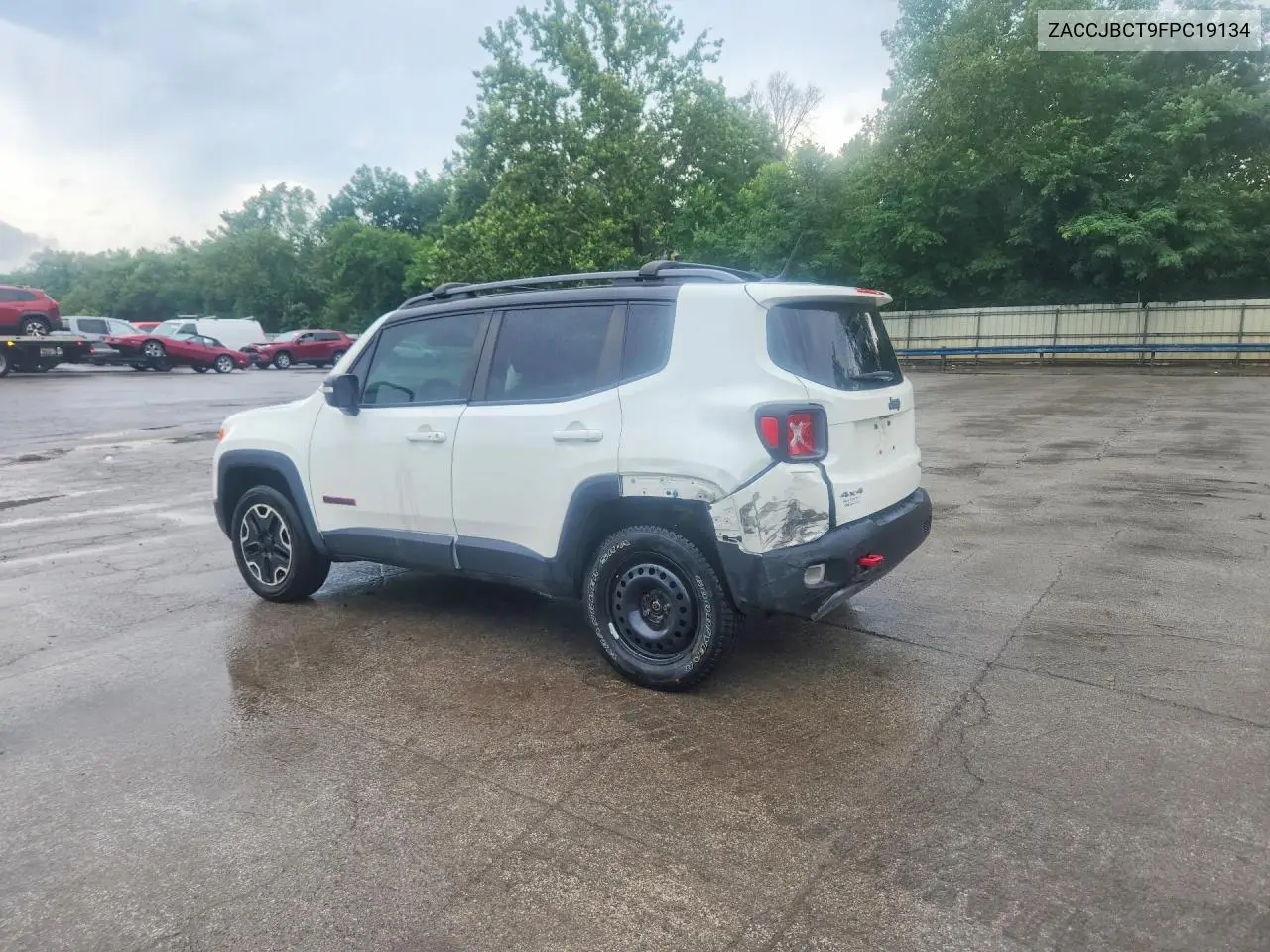 2015 Jeep Renegade Trailhawk VIN: ZACCJBCT9FPC19134 Lot: 61686246
