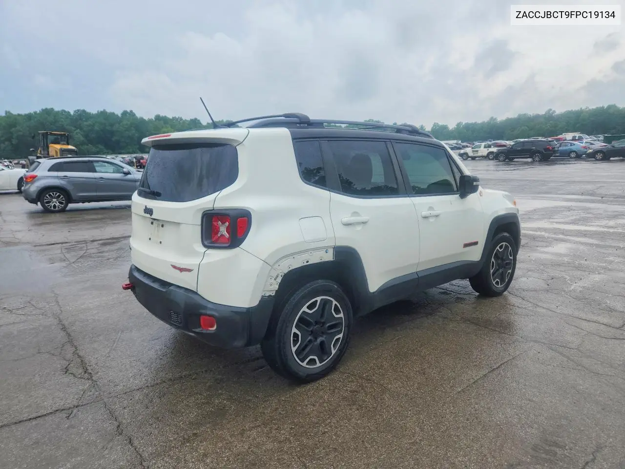 2015 Jeep Renegade Trailhawk VIN: ZACCJBCT9FPC19134 Lot: 61686246