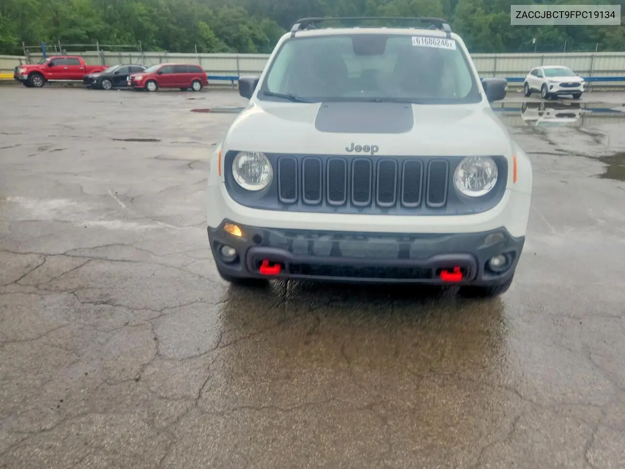 2015 Jeep Renegade Trailhawk VIN: ZACCJBCT9FPC19134 Lot: 61686246