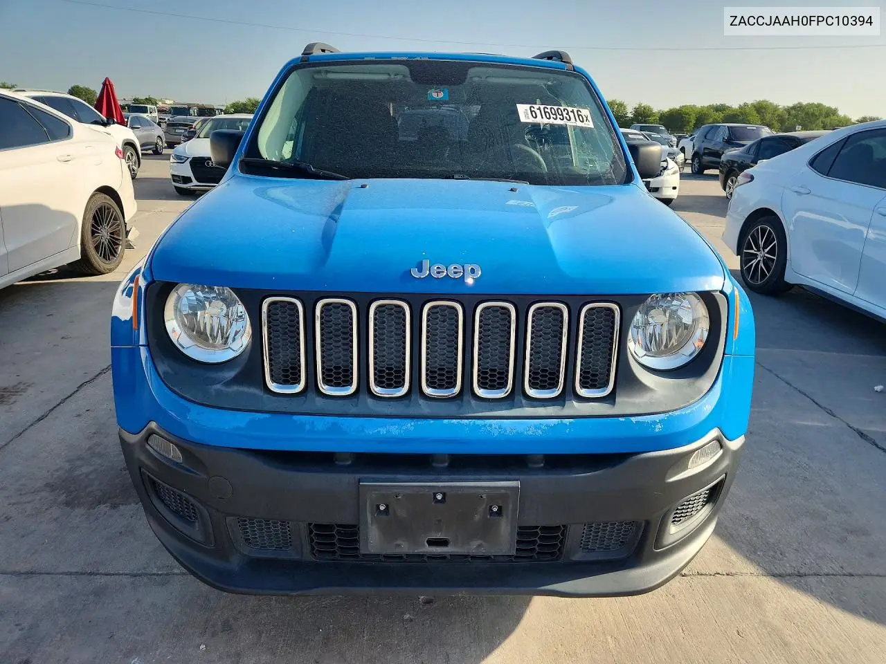 2015 Jeep Renegade Sport VIN: ZACCJAAH0FPC10394 Lot: 61699316