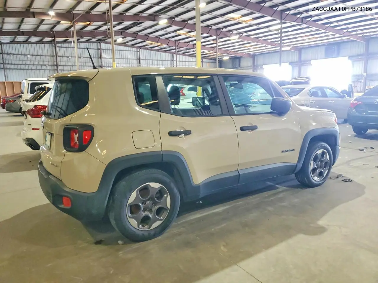 2015 Jeep Renegade Sport VIN: ZACCJAAT0FPB73186 Lot: 61841806