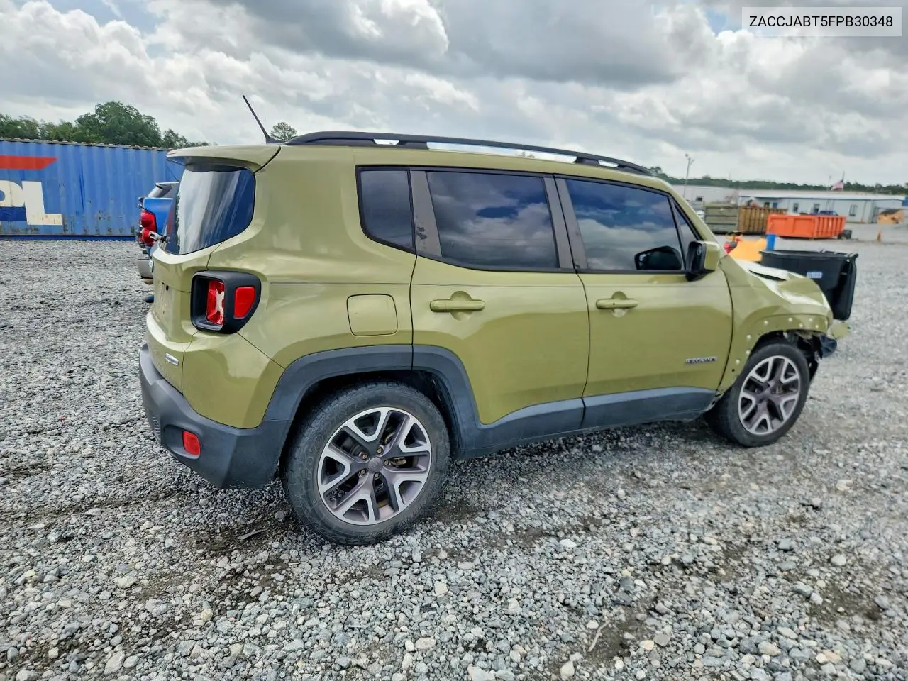2015 Jeep Renegade Latitude VIN: ZACCJABT5FPB30348 Lot: 62249456