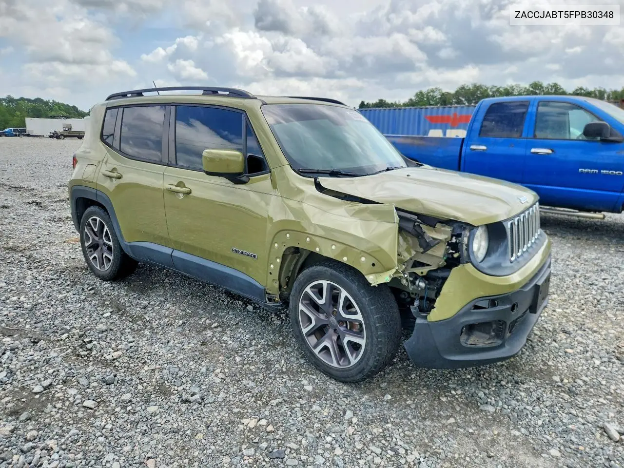 2015 Jeep Renegade Latitude VIN: ZACCJABT5FPB30348 Lot: 62249456