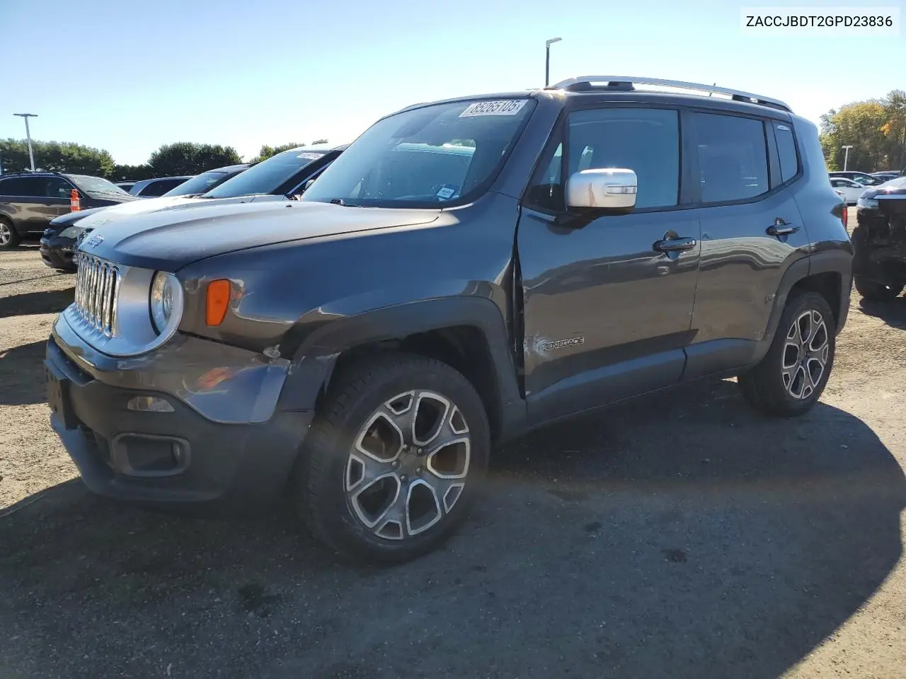 ZACCJBDT2GPD23836 2016 Jeep Renegade Limited