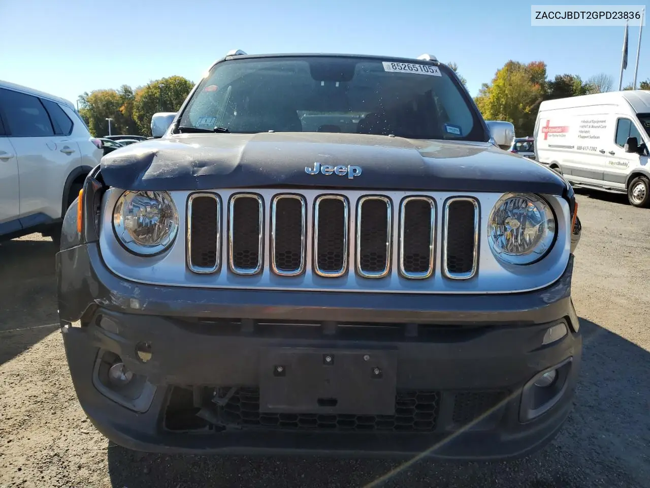 ZACCJBDT2GPD23836 2016 Jeep Renegade Limited