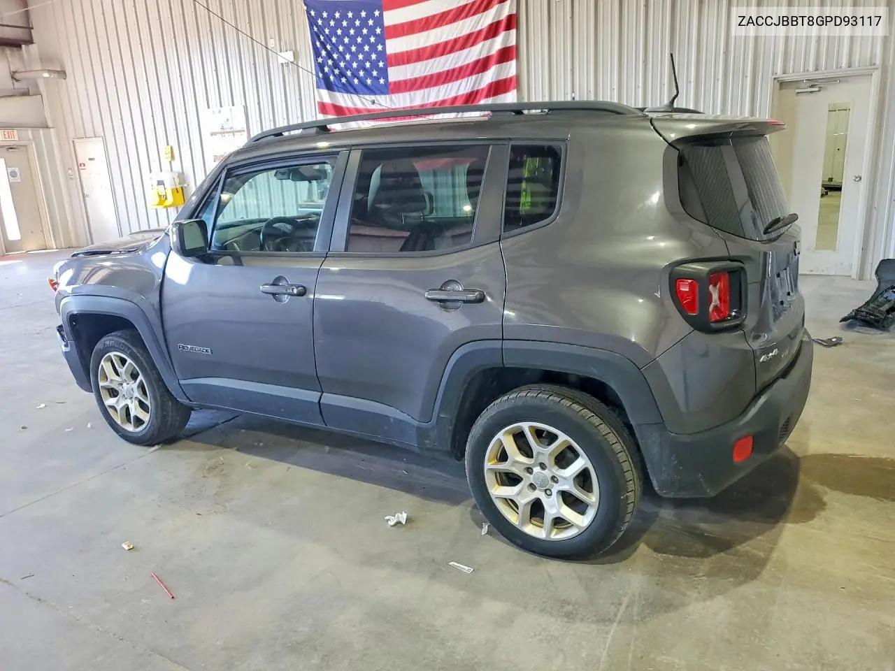 2016 Jeep Renegade Latitude VIN: ZACCJBBT8GPD93117 Lot: 55163096