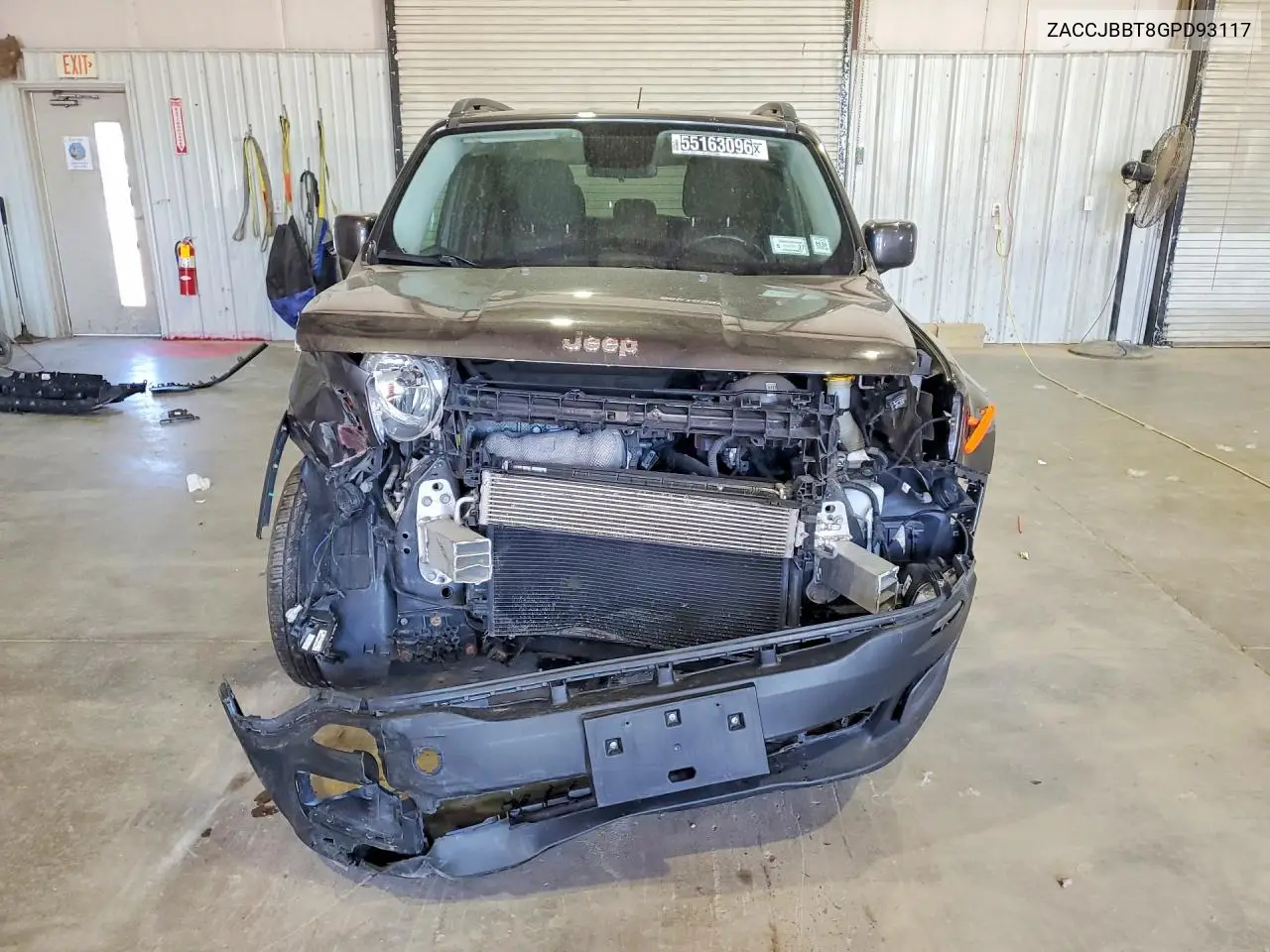2016 Jeep Renegade Latitude VIN: ZACCJBBT8GPD93117 Lot: 55163096