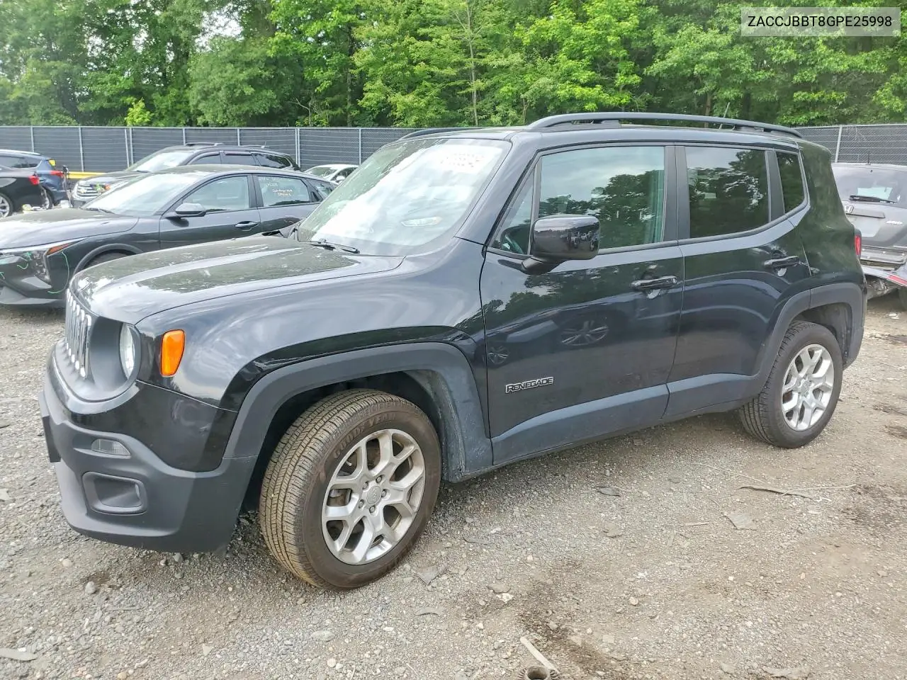 2016 Jeep Renegade Latitude VIN: ZACCJBBT8GPE25998 Lot: 57355246