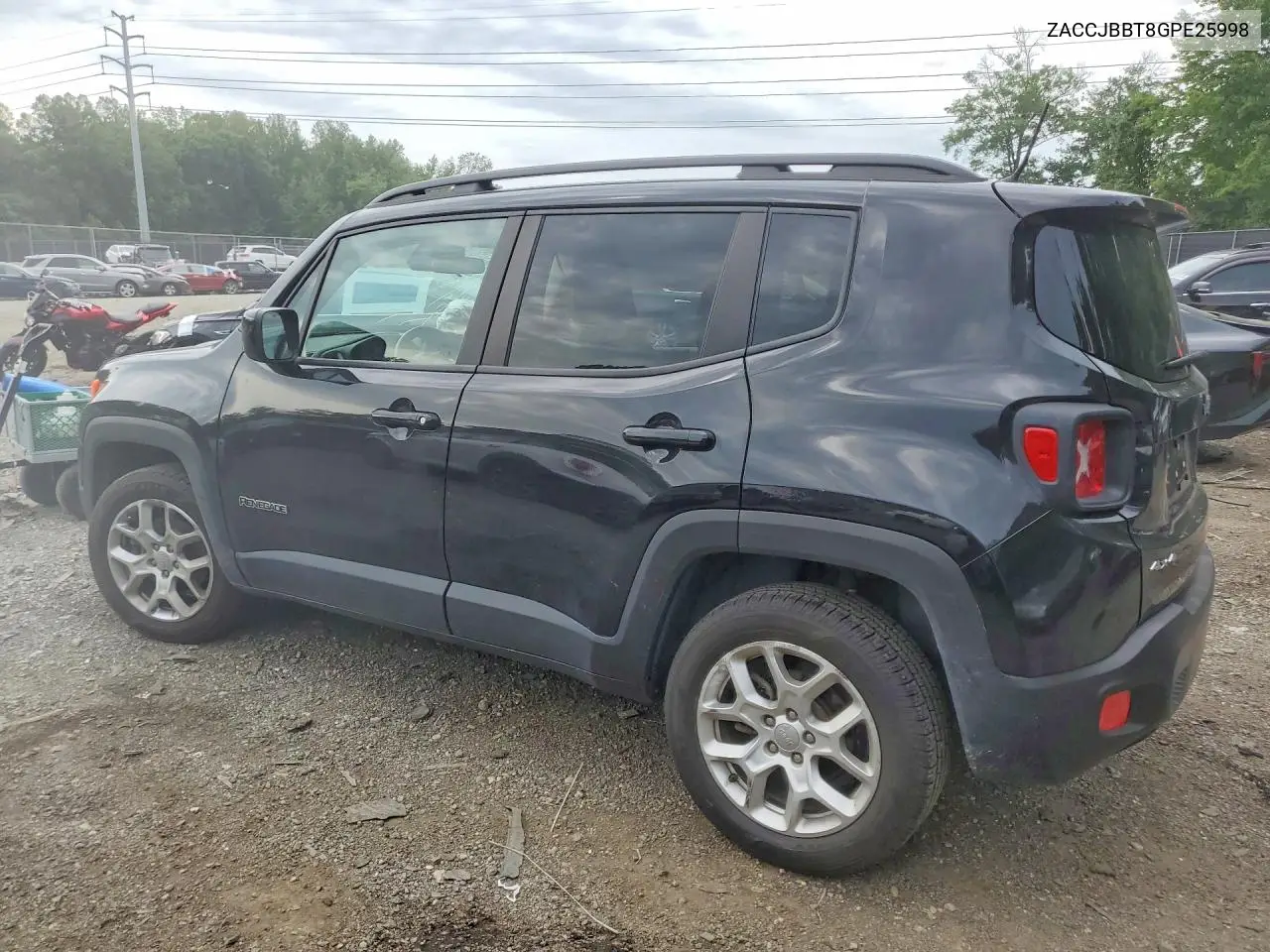 2016 Jeep Renegade Latitude VIN: ZACCJBBT8GPE25998 Lot: 57355246