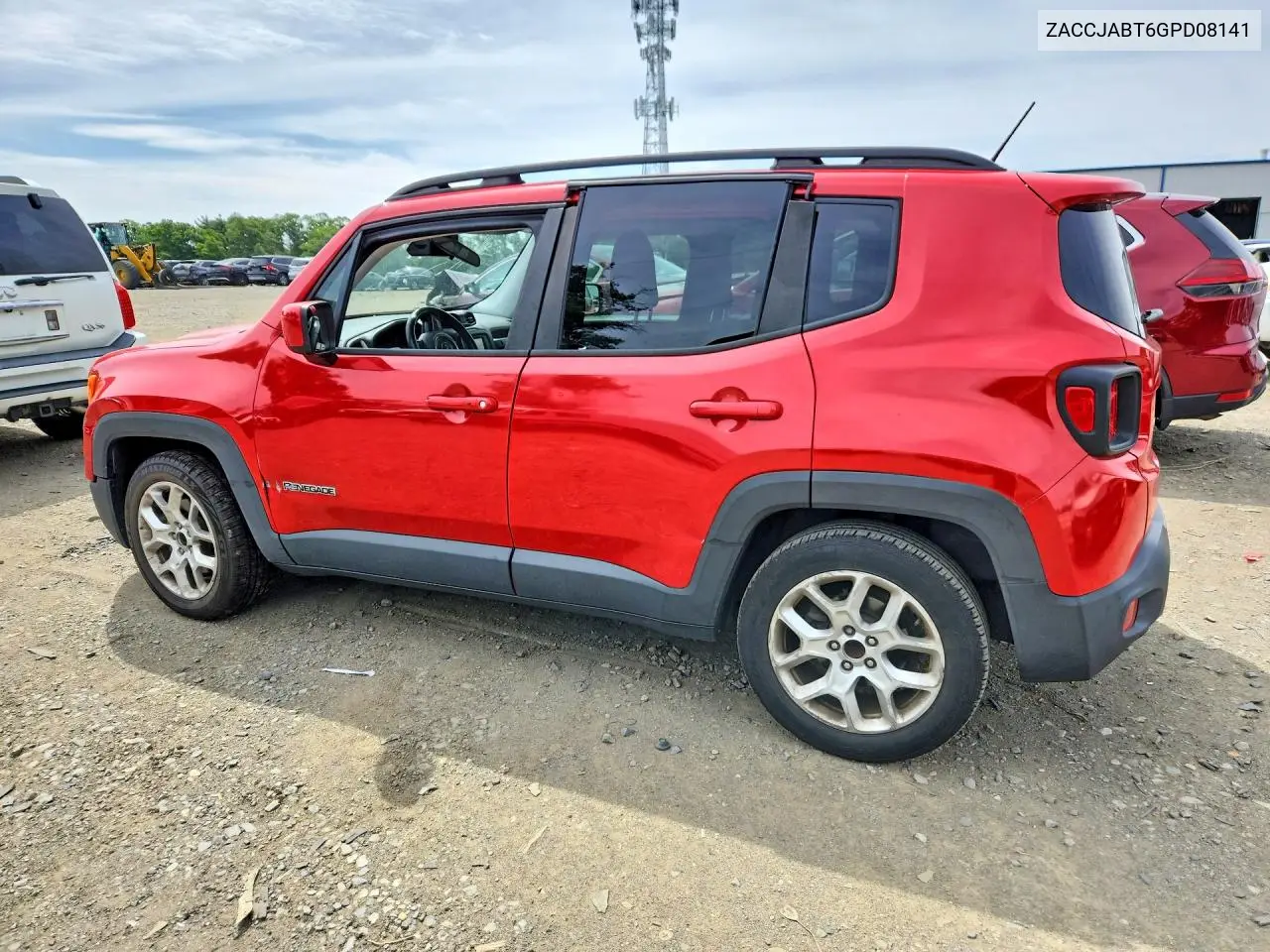 2016 Jeep Renegade Latitude VIN: ZACCJABT6GPD08141 Lot: 58031116