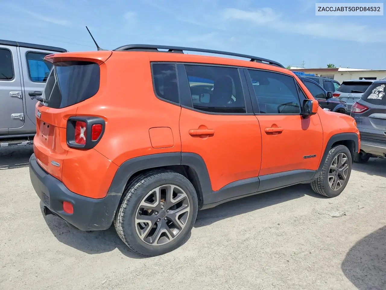 2016 Jeep Renegade Latitude VIN: ZACCJABT5GPD84532 Lot: 58940716