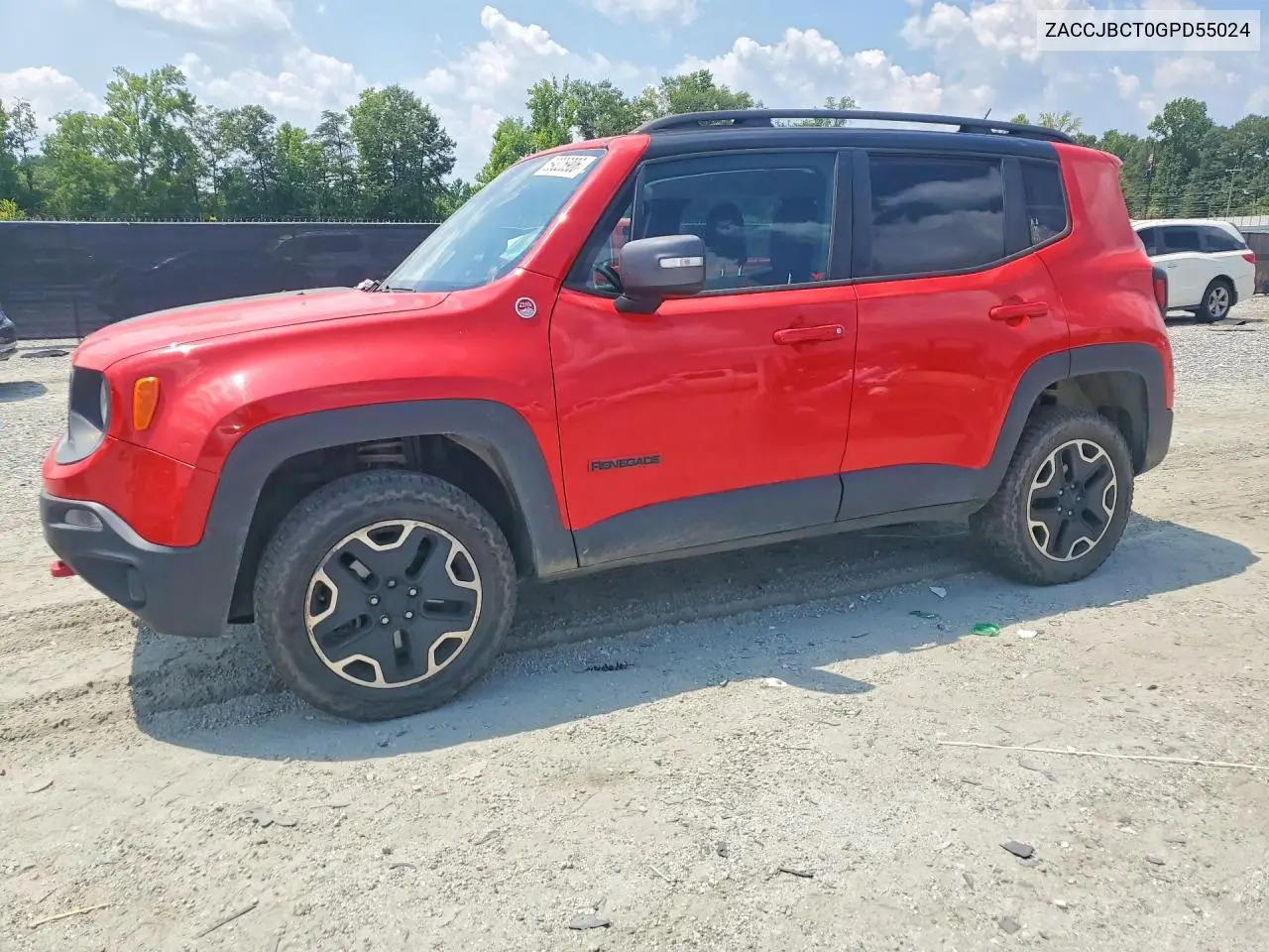 2016 Jeep Renegade Trailhawk VIN: ZACCJBCT0GPD55024 Lot: 59326906