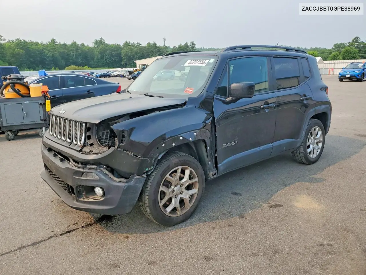 2016 Jeep Renegade Latitude VIN: ZACCJBBT0GPE38969 Lot: 60204556