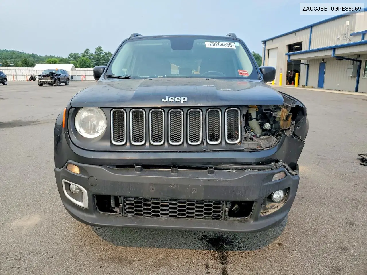 2016 Jeep Renegade Latitude VIN: ZACCJBBT0GPE38969 Lot: 60204556