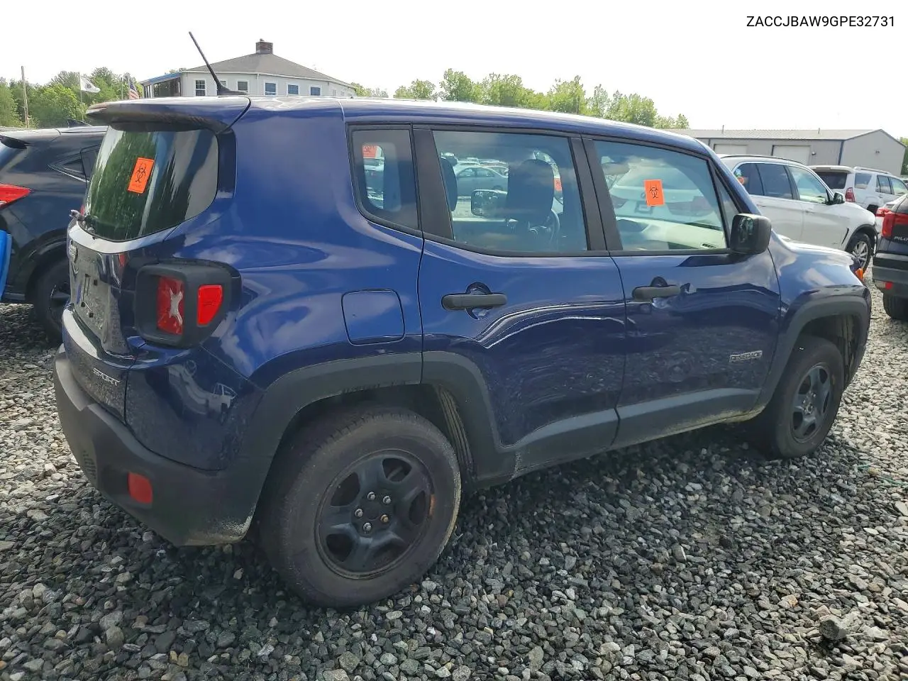 2016 Jeep Renegade Sport VIN: ZACCJBAW9GPE32731 Lot: 60231276