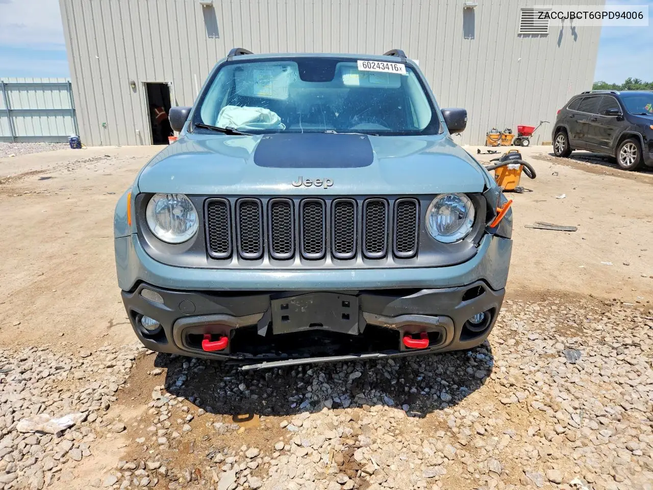 2016 Jeep Renegade Trailhawk VIN: ZACCJBCT6GPD94006 Lot: 60243416
