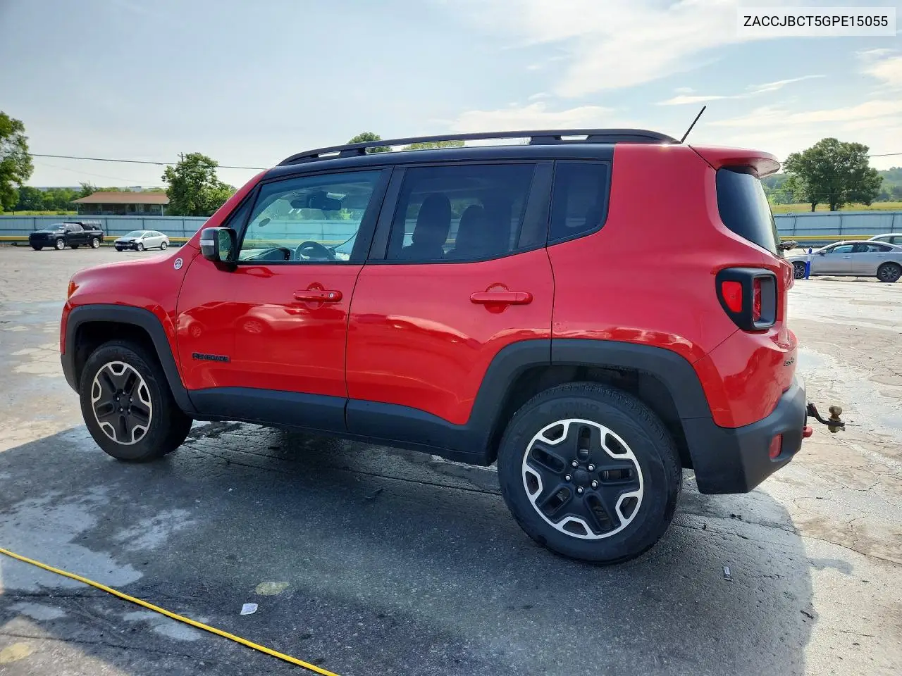 2016 Jeep Renegade Trailhawk VIN: ZACCJBCT5GPE15055 Lot: 60449226