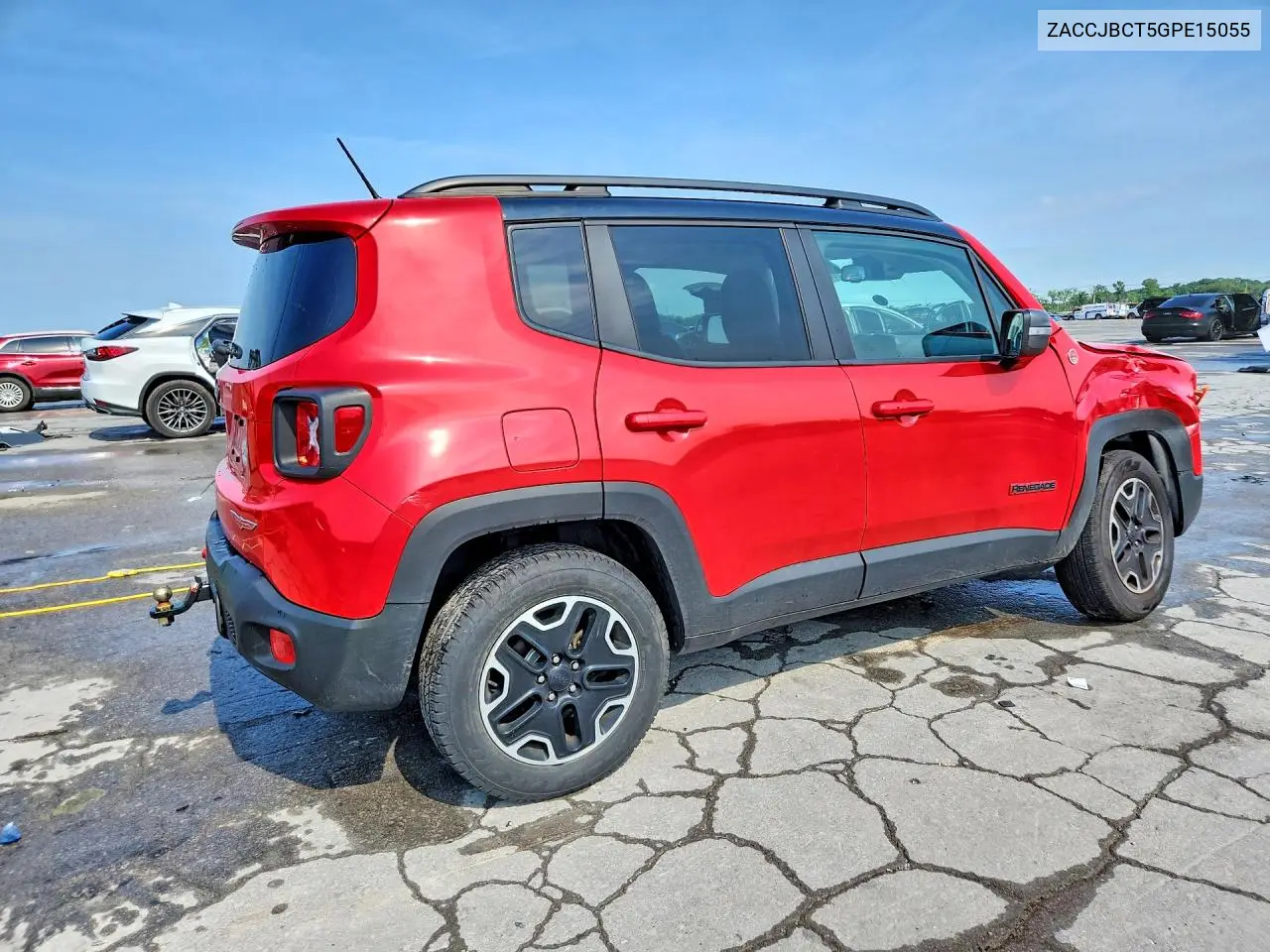2016 Jeep Renegade Trailhawk VIN: ZACCJBCT5GPE15055 Lot: 60449226
