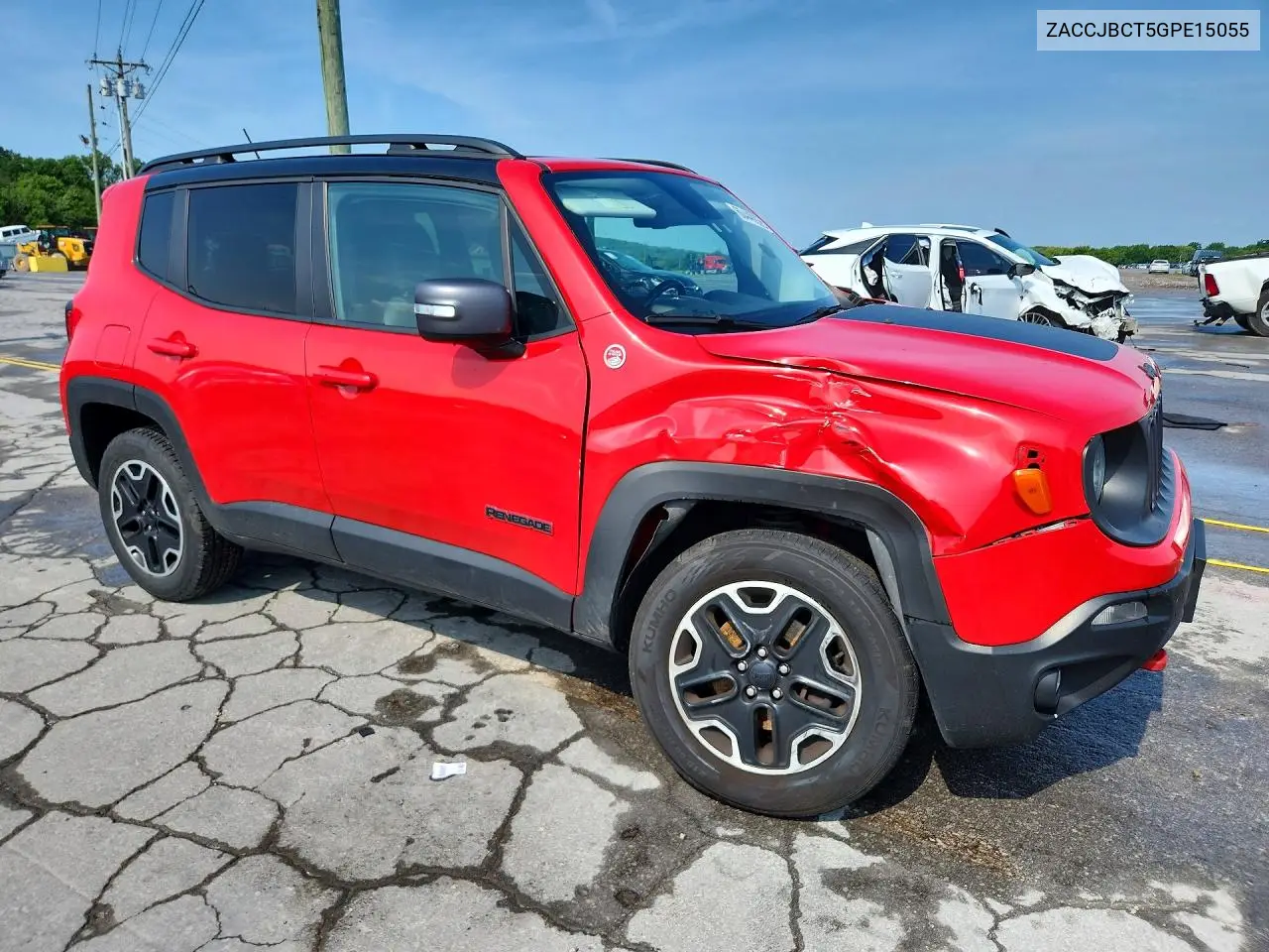 2016 Jeep Renegade Trailhawk VIN: ZACCJBCT5GPE15055 Lot: 60449226