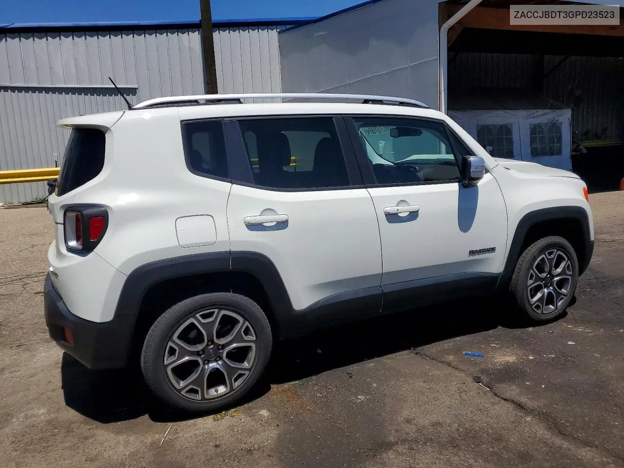 2016 Jeep Renegade Limited VIN: ZACCJBDT3GPD23523 Lot: 61015386