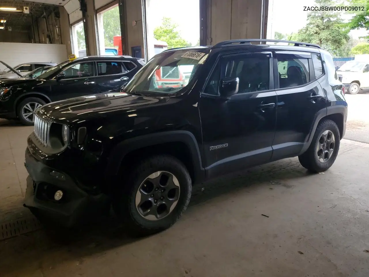 2016 Jeep Renegade Latitude VIN: ZACCJBBW0GPD09012 Lot: 61066616