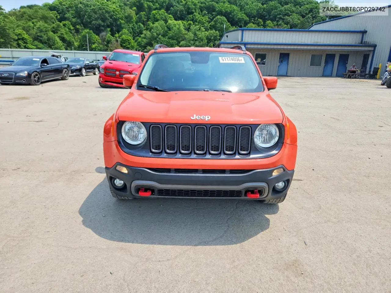 2016 Jeep Renegade Latitude VIN: ZACCJBBT8GPD29742 Lot: 61174056
