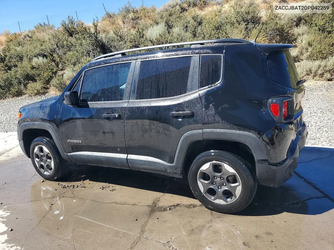 2016 Jeep Renegade Sport VIN: ZACCJBAT2GPD42259 Lot: 61204516