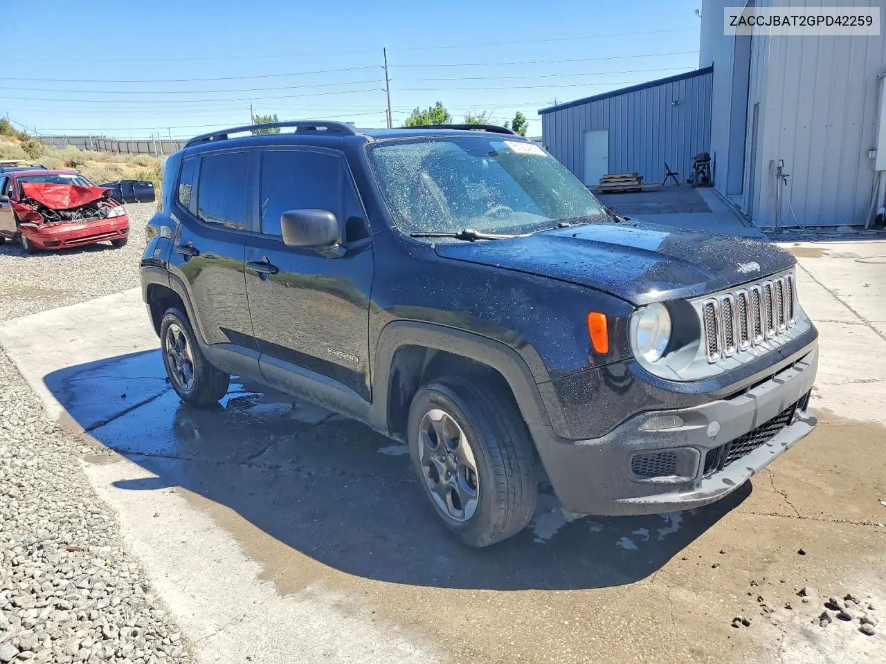 2016 Jeep Renegade Sport VIN: ZACCJBAT2GPD42259 Lot: 61204516