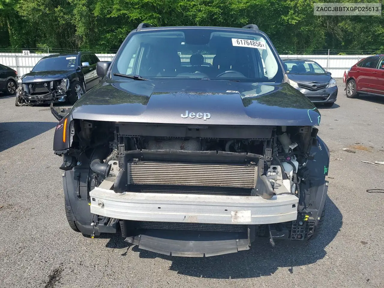 2016 Jeep Renegade Latitude VIN: ZACCJBBTXGPD25613 Lot: 61764856