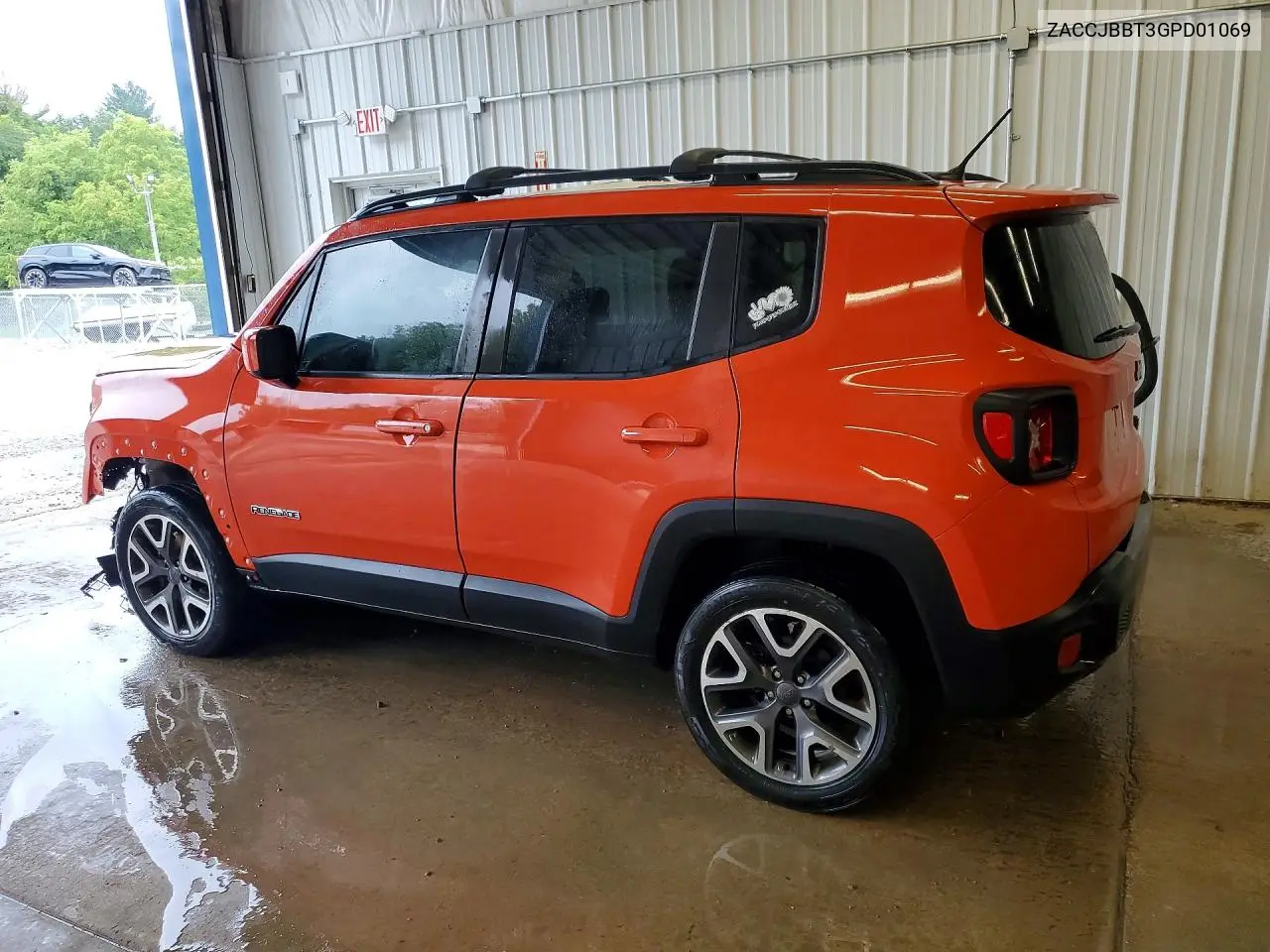 2016 Jeep Renegade Latitude VIN: ZACCJBBT3GPD01069 Lot: 61878066