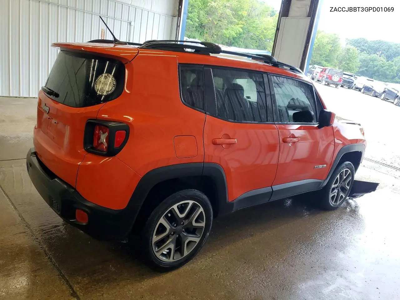 2016 Jeep Renegade Latitude VIN: ZACCJBBT3GPD01069 Lot: 61878066