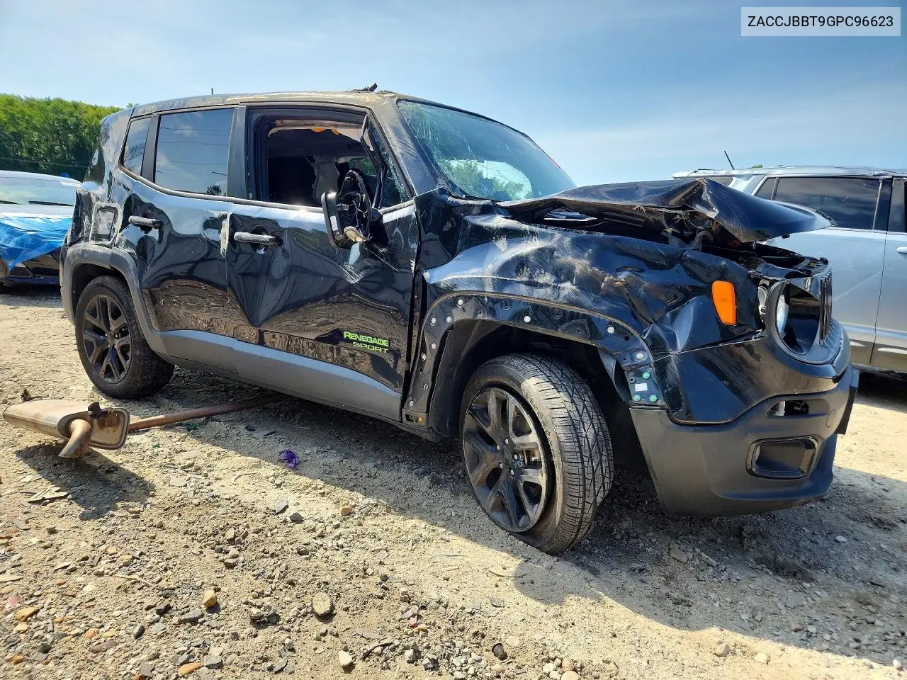 2016 Jeep Renegade Latitude VIN: ZACCJBBT9GPC96623 Lot: 77250525