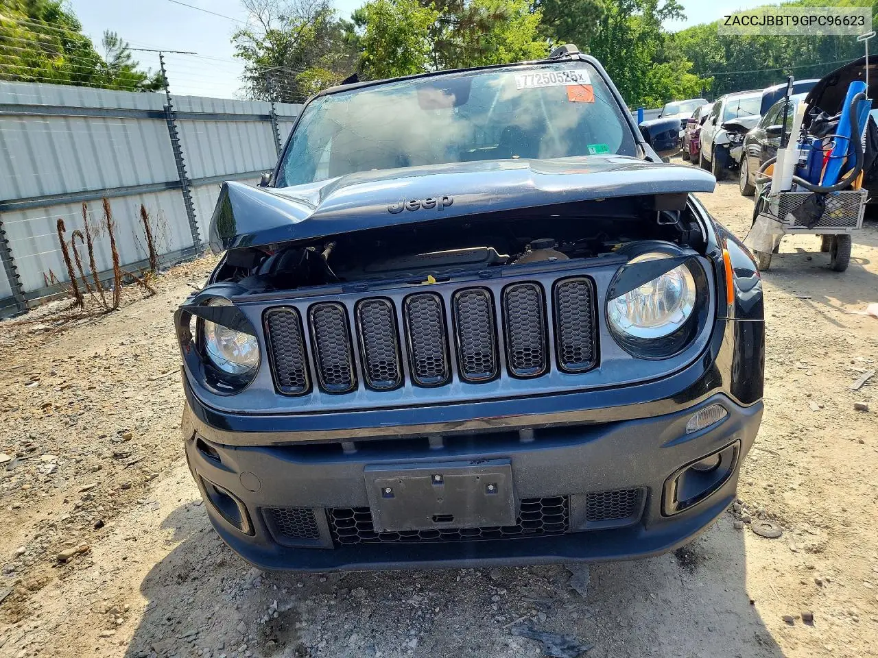 2016 Jeep Renegade Latitude VIN: ZACCJBBT9GPC96623 Lot: 77250525