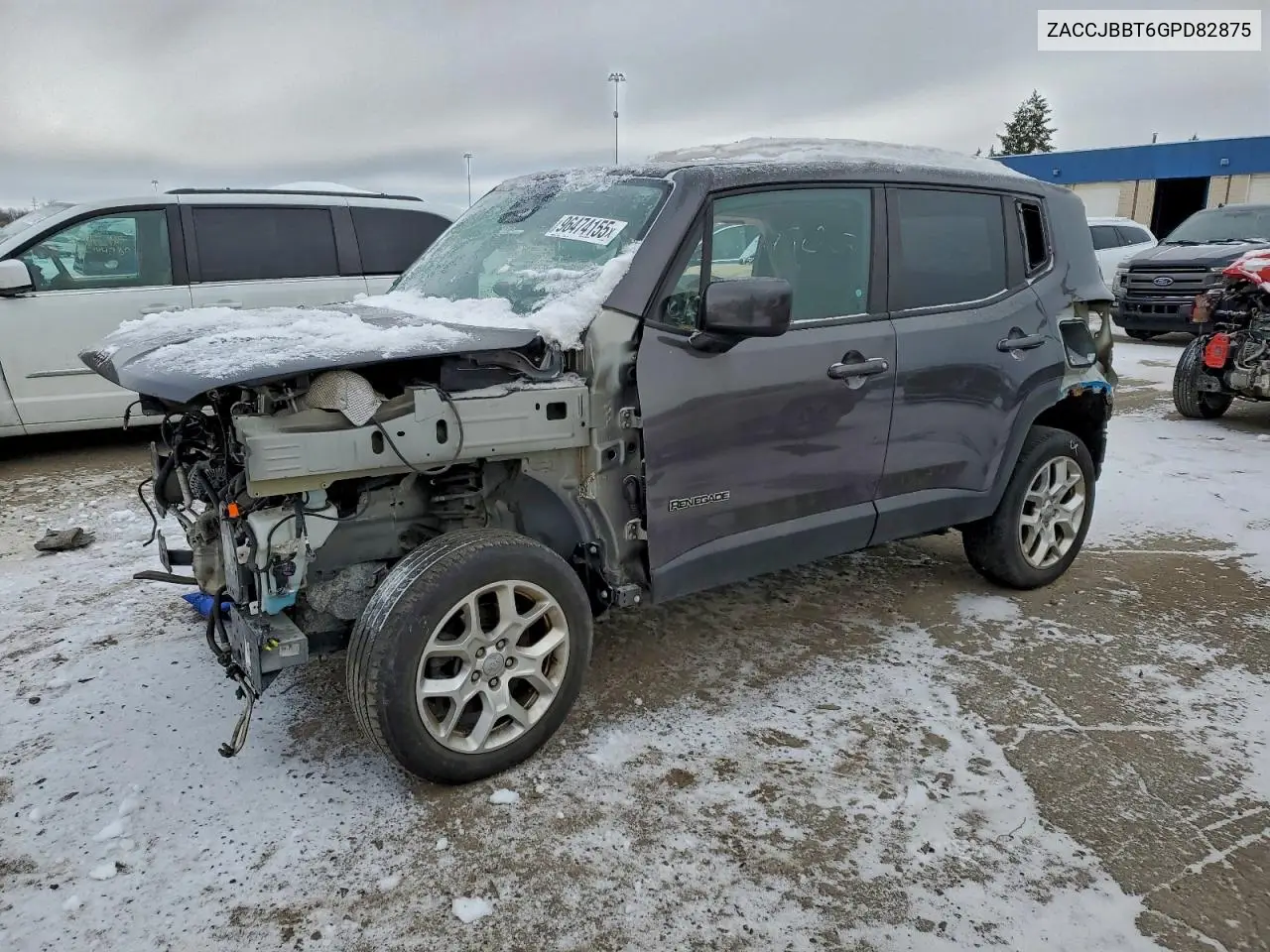 ZACCJBBT6GPD82875 2016 Jeep Renegade Latitude