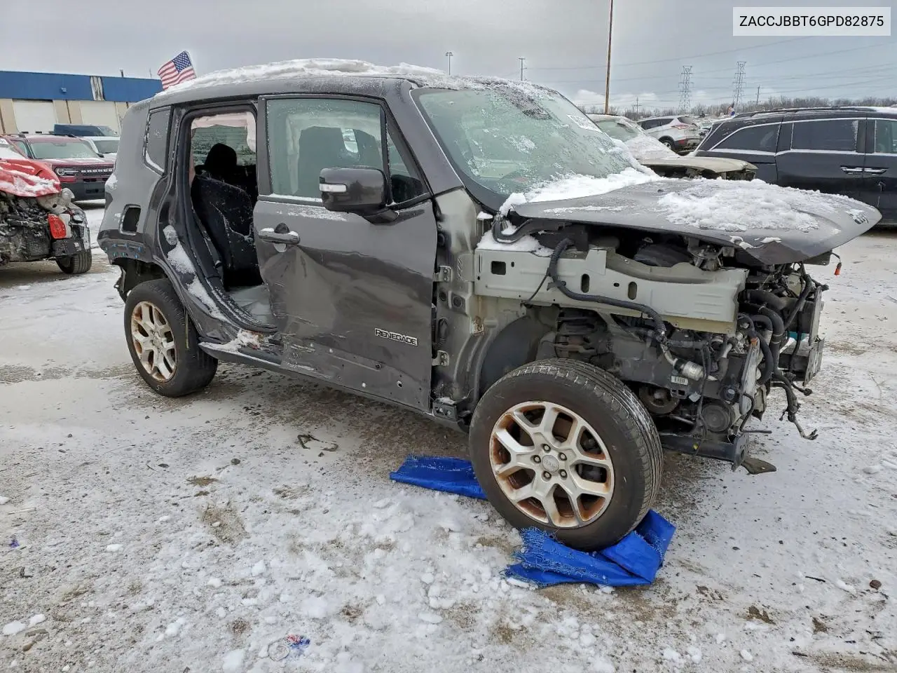 ZACCJBBT6GPD82875 2016 Jeep Renegade Latitude