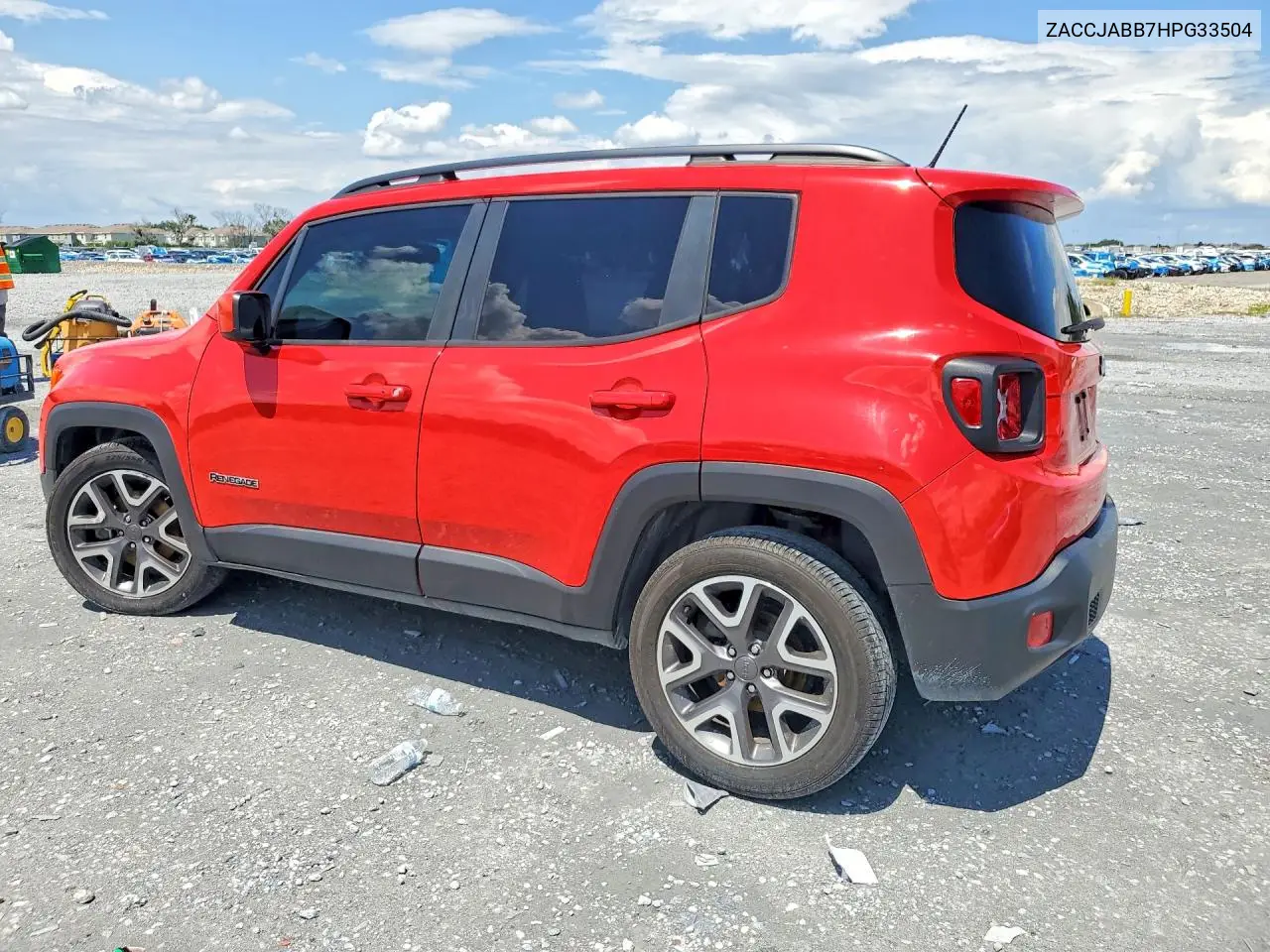 2017 Jeep Renegade Latitude VIN: ZACCJABB7HPG33504 Lot: 57050526