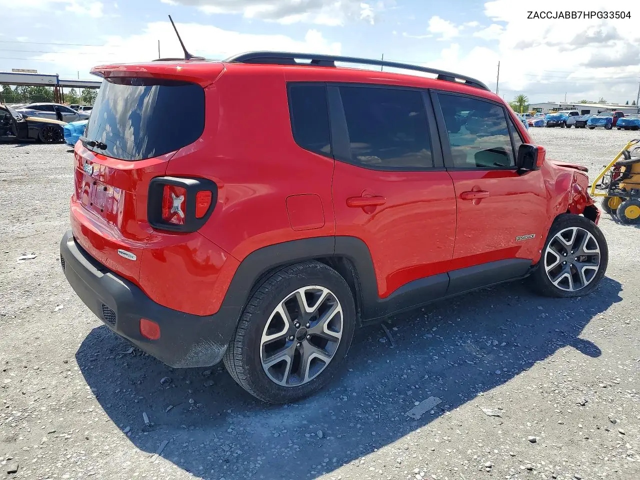 2017 Jeep Renegade Latitude VIN: ZACCJABB7HPG33504 Lot: 57050526
