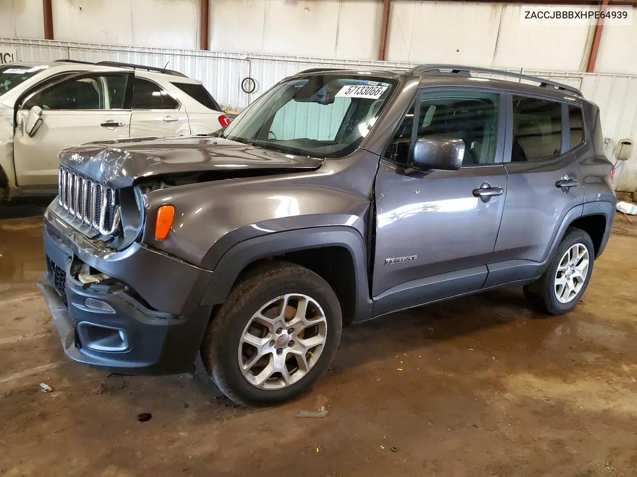 2017 Jeep Renegade Latitude VIN: ZACCJBBBXHPE64939 Lot: 57133066