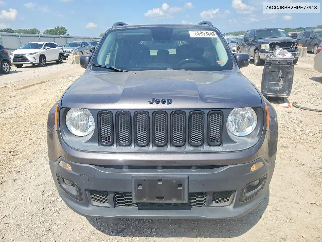 2017 Jeep Renegade Latitude VIN: ZACCJBBB2HPE77913 Lot: 58993646