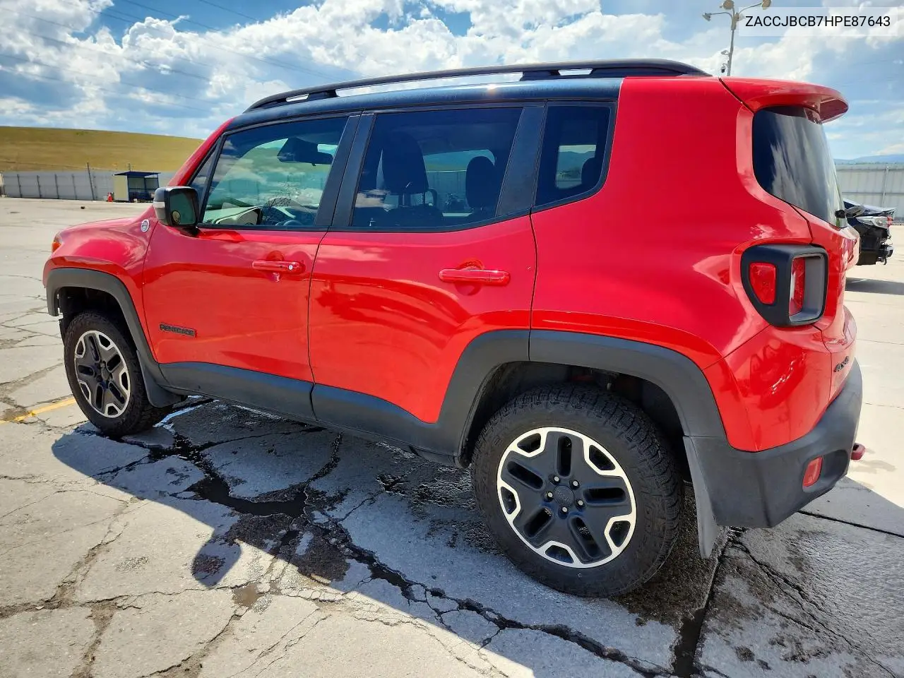 2017 Jeep Renegade Trailhawk VIN: ZACCJBCB7HPE87643 Lot: 59151266